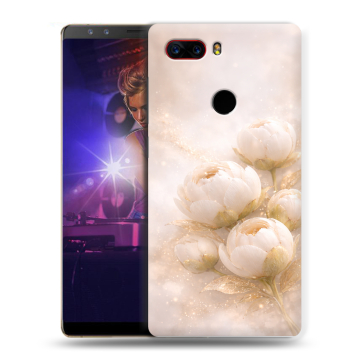 Пластиковый чехол на ZTE Nubia Z17S с принтом женский