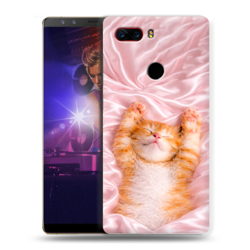 Пластиковый чехол на ZTE Nubia Z17S с принтом женский