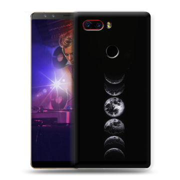 Пластиковый чехол на ZTE Nubia Z17S с принтом женский