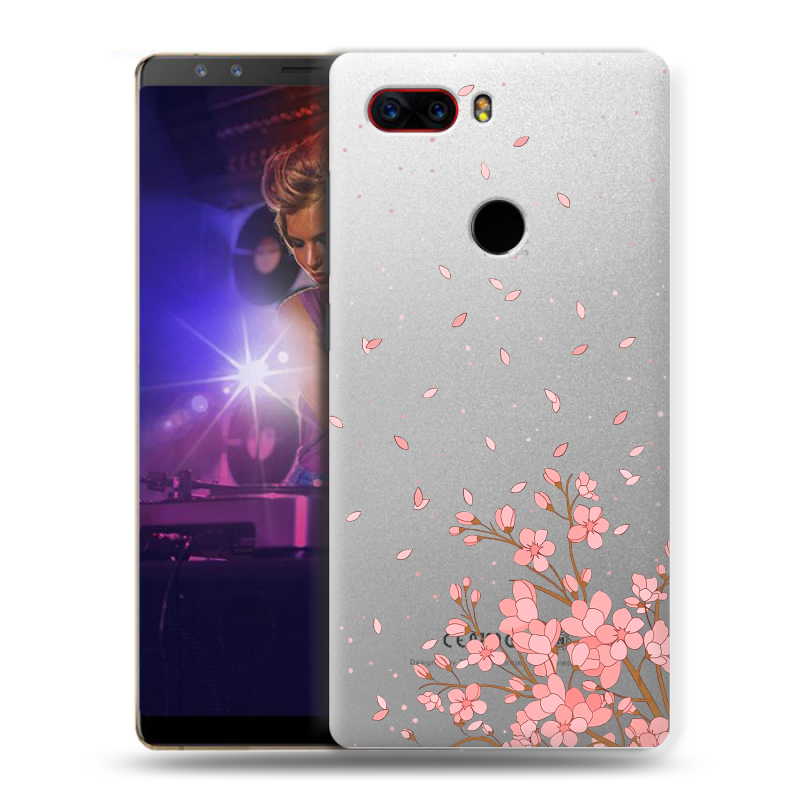 Пластиковый чехол на ZTE Nubia Z17S с принтом Ветка сакуры Пластиковый чехол на ZTE Nubia Z17S с принтом Ветка сакуры