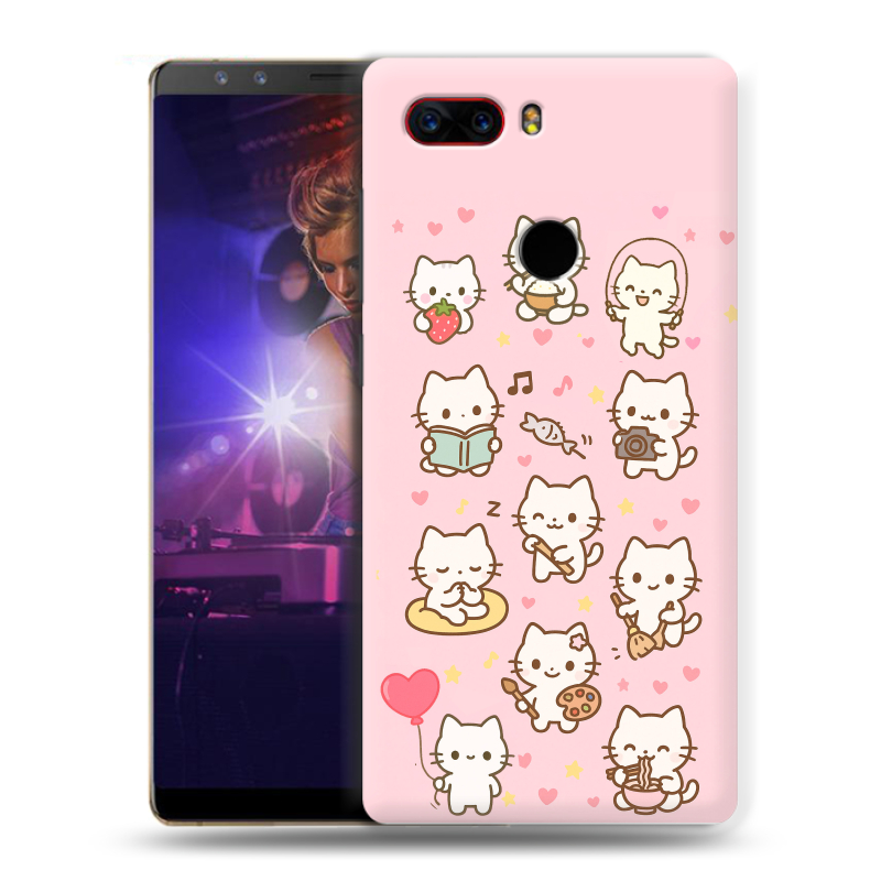 Пластиковый чехол на ZTE Nubia Z17S с принтом Hello Kitty Хелоу Кити Пластиковый чехол на ZTE Nubia Z17S с принтом Hello Kitty Хелоу Кити