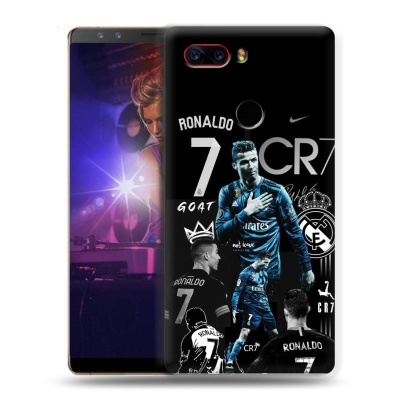 Пластиковый чехол на ZTE Nubia Z17S с принтом Реал Роналдо Пластиковый чехол на ZTE Nubia Z17S с принтом Реал Роналдо