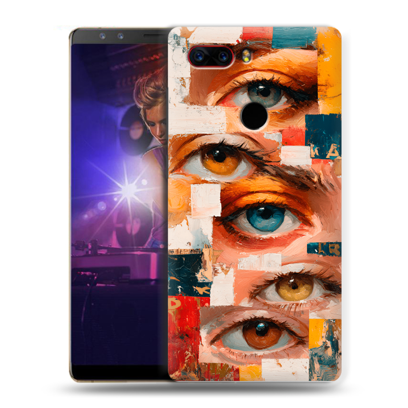 Пластиковый чехол на ZTE Nubia Z17S с принтом Модный принт Пластиковый чехол на ZTE Nubia Z17S с принтом Модный принт