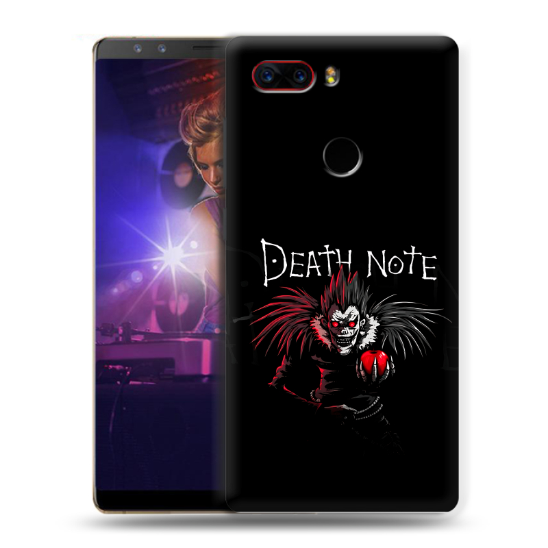Пластиковый чехол на ZTE Nubia Z17S с принтом Death note Тетрадь смерти Пластиковый чехол на ZTE Nubia Z17S с принтом Death note Тетрадь смерти