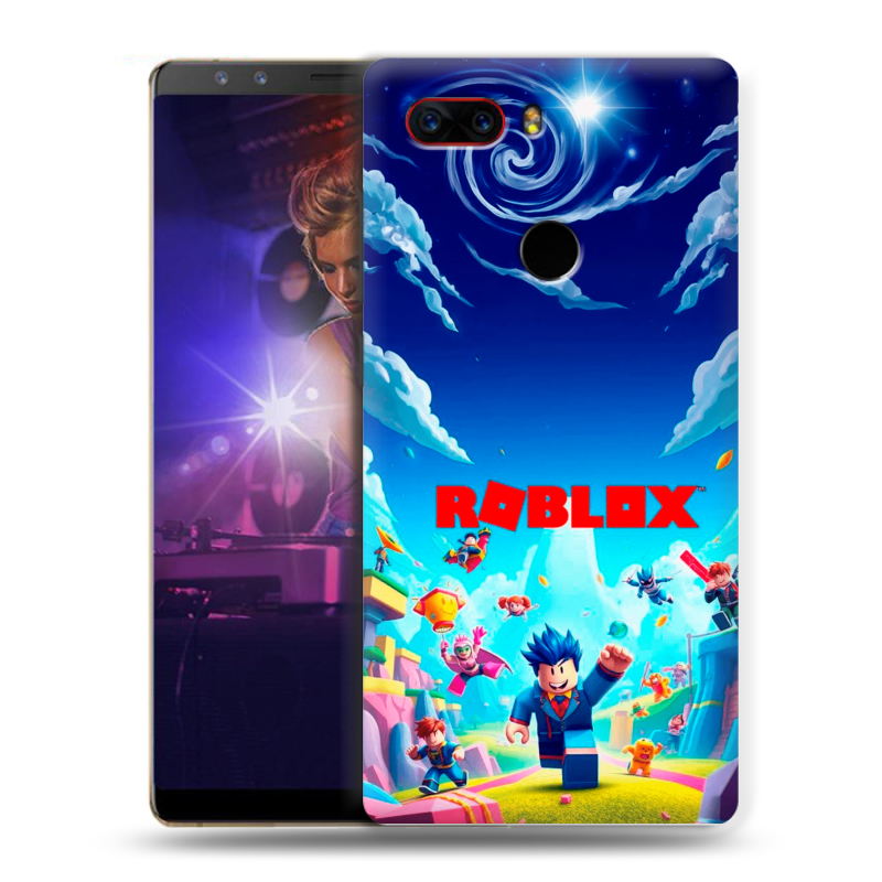 Пластиковый чехол на ZTE Nubia Z17S с принтом Roblox Роблокс Пластиковый чехол на ZTE Nubia Z17S с принтом Roblox Роблокс