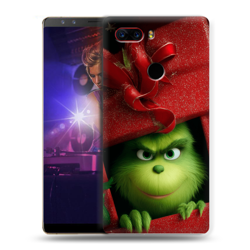 Пластиковый чехол на ZTE Nubia Z17S с принтом Новый год Пластиковый чехол на ZTE Nubia Z17S с принтом Новый год