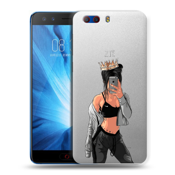 Силиконовый чехол на ZTE Nubia Z17 MiniS с принтом Женские принты