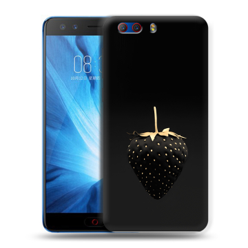 Силиконовый чехол на ZTE Nubia Z17 MiniS с принтом Черная клубника