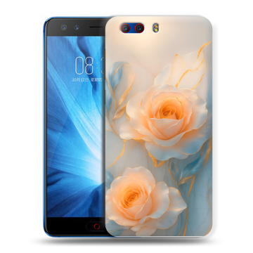 Силиконовый чехол на ZTE Nubia Z17 MiniS с принтом Женский