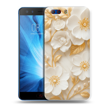 Силиконовый чехол на ZTE Nubia Z17 MiniS с принтом Цветы Силиконовый чехол на ZTE Nubia Z17 MiniS с принтом Цветы
