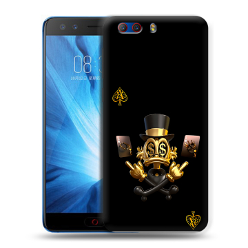 Силиконовый чехол на ZTE Nubia Z17 MiniS с принтом Золотой скрудж макдак Силиконовый чехол на ZTE Nubia Z17 MiniS с принтом Золотой скрудж макдак