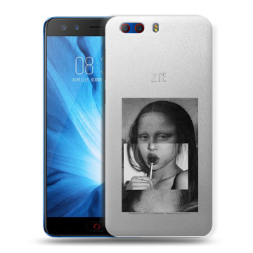 Силиконовый чехол на ZTE Nubia Z17 MiniS с принтом Мона Лиза Силиконовый чехол на ZTE Nubia Z17 MiniS с принтом Мона Лиза