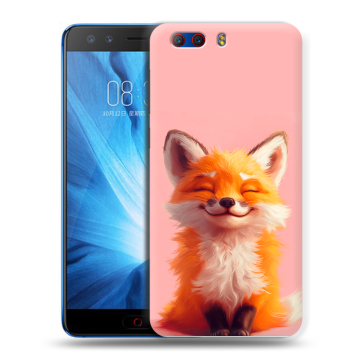 Силиконовый чехол на ZTE Nubia Z17 MiniS с принтом милая лиса Силиконовый чехол на ZTE Nubia Z17 MiniS с принтом милая лиса