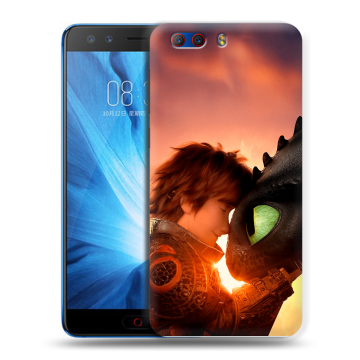 Силиконовый чехол на ZTE Nubia Z17 MiniS с принтом Как приручить дракона Силиконовый чехол на ZTE Nubia Z17 MiniS с принтом Как приручить дракона