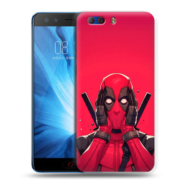 Силиконовый чехол на ZTE Nubia Z17 MiniS с принтом Дедпул Deadpool Силиконовый чехол на ZTE Nubia Z17 MiniS с принтом Дедпул Deadpool