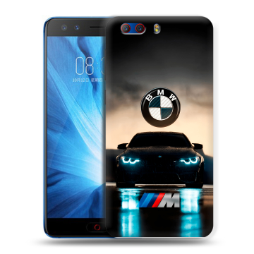 Силиконовый чехол на ZTE Nubia Z17 MiniS с принтом БМВ BMW