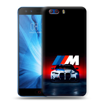 Силиконовый чехол на ZTE Nubia Z17 MiniS с принтом БМВ BMW
