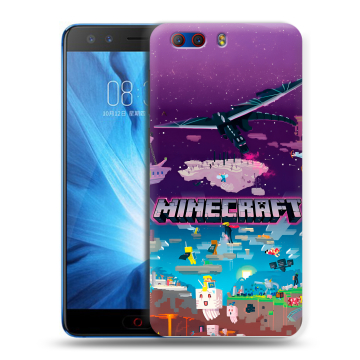 Силиконовый чехол на ZTE Nubia Z17 MiniS с принтом Майнкрафт Minecraft Силиконовый чехол на ZTE Nubia Z17 MiniS с принтом Майнкрафт Minecraft