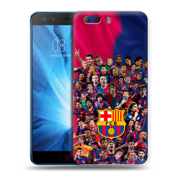 Силиконовый чехол на ZTE Nubia Z17 MiniS с принтом Барселона Barcelona Силиконовый чехол на ZTE Nubia Z17 MiniS с принтом Барселона Barcelona