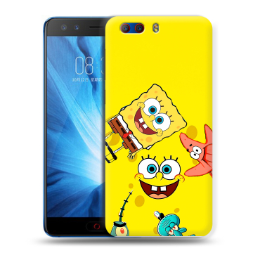 Силиконовый чехол на ZTE Nubia Z17 MiniS с принтом Спанч боб Спанчбоб Силиконовый чехол на ZTE Nubia Z17 MiniS с принтом Спанч боб Спанчбоб