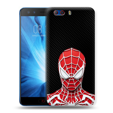 Силиконовый чехол на ZTE Nubia Z17 MiniS с принтом человек паук spiderman Силиконовый чехол на ZTE Nubia Z17 MiniS с принтом человек паук spiderman