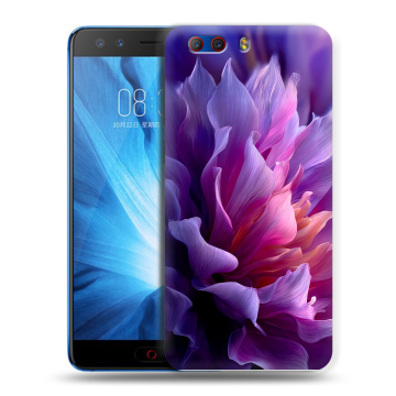 Силиконовый чехол на ZTE Nubia Z17 MiniS с принтом женский цветы Силиконовый чехол на ZTE Nubia Z17 MiniS с принтом женский цветы