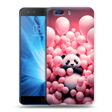 Силиконовый чехол на ZTE Nubia Z17 MiniS с принтом Панда Силиконовый чехол на ZTE Nubia Z17 MiniS с принтом Панда