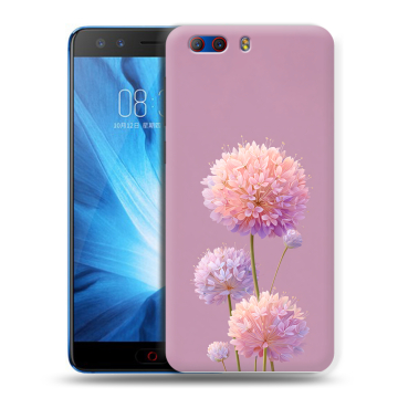 Силиконовый чехол на ZTE Nubia Z17 MiniS с принтом Цветы