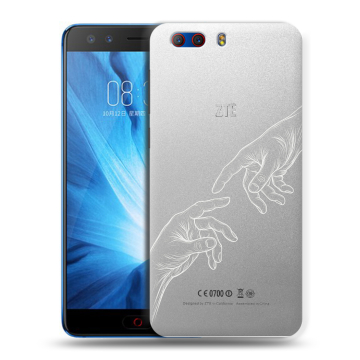 Силиконовый чехол на ZTE Nubia Z17 MiniS с принтом Сотворение мира