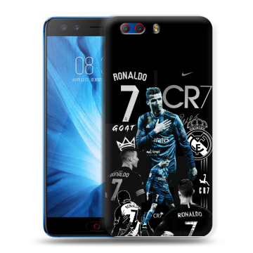 Силиконовый чехол на ZTE Nubia Z17 MiniS с принтом Реал Роналдо Силиконовый чехол на ZTE Nubia Z17 MiniS с принтом Реал Роналдо