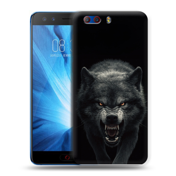 Силиконовый чехол на ZTE Nubia Z17 MiniS с принтом Волк Силиконовый чехол на ZTE Nubia Z17 MiniS с принтом Волк