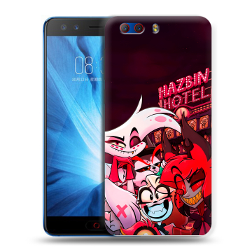 Силиконовый чехол на ZTE Nubia Z17 MiniS с принтом Hazbin Hotel Отель Хазбин Силиконовый чехол на ZTE Nubia Z17 MiniS с принтом Hazbin Hotel Отель Хазбин