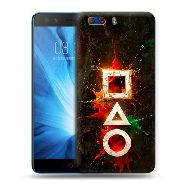 Силиконовый чехол на ZTE Nubia Z17 MiniS с принтом Squid Game Игра кальмара Силиконовый чехол на ZTE Nubia Z17 MiniS с принтом Squid Game Игра кальмара