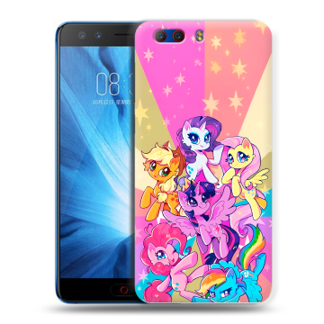 Силиконовый чехол на ZTE Nubia Z17 MiniS с принтом My little pony Дружба чудо Силиконовый чехол на ZTE Nubia Z17 MiniS с принтом My little pony Дружба чудо