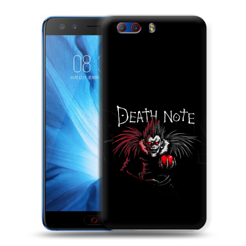 Силиконовый чехол на ZTE Nubia Z17 MiniS с принтом Death note Тетрадь смерти Силиконовый чехол на ZTE Nubia Z17 MiniS с принтом Death note Тетрадь смерти