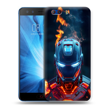 Силиконовый чехол на ZTE Nubia Z17 MiniS с принтом IronMan Железный человек Силиконовый чехол на ZTE Nubia Z17 MiniS с принтом IronMan Железный человек