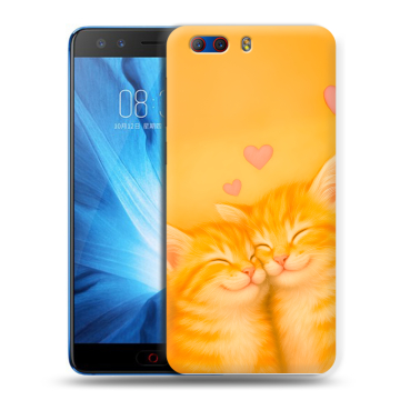 Силиконовый чехол на ZTE Nubia Z17 MiniS с принтом Милые котята Силиконовый чехол на ZTE Nubia Z17 MiniS с принтом Милые котята