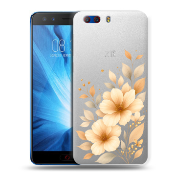 Силиконовый чехол на ZTE Nubia Z17 MiniS с принтом для девушки