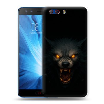 Силиконовый чехол на ZTE Nubia Z17 MiniS с принтом Волк