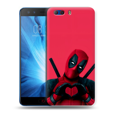 Силиконовый чехол на ZTE Nubia Z17 MiniS с принтом Дедпул Deadpool Силиконовый чехол на ZTE Nubia Z17 MiniS с принтом Дедпул Deadpool