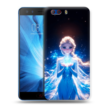 Силиконовый чехол на ZTE Nubia Z17 MiniS с принтом Холодное сердце Frozen Силиконовый чехол на ZTE Nubia Z17 MiniS с принтом Холодное сердце Frozen