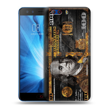 Силиконовый чехол на ZTE Nubia Z17 MiniS с принтом Доллар деньги Силиконовый чехол на ZTE Nubia Z17 MiniS с принтом Доллар деньги