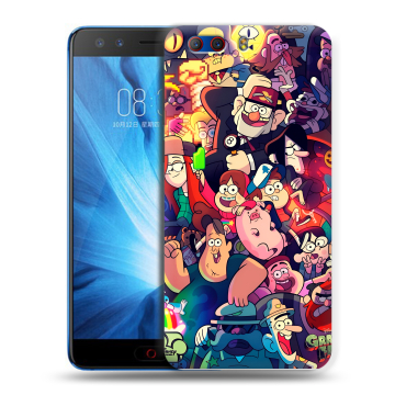 Силиконовый чехол на ZTE Nubia Z17 MiniS с принтом Gravity Falls Гравити Фолз Силиконовый чехол на ZTE Nubia Z17 MiniS с принтом Gravity Falls Гравити Фолз