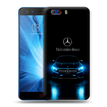 Силиконовый чехол на ZTE Nubia Z17 MiniS с принтом Mercedes Мерседес Силиконовый чехол на ZTE Nubia Z17 MiniS с принтом Mercedes Мерседес