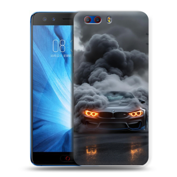 Силиконовый чехол на ZTE Nubia Z17 MiniS с принтом BMW БМВ