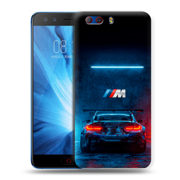 Силиконовый чехол на ZTE Nubia Z17 MiniS с принтом BMW БМВ Силиконовый чехол на ZTE Nubia Z17 MiniS с принтом BMW БМВ