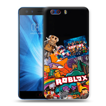 Силиконовый чехол на ZTE Nubia Z17 MiniS с принтом Roblox Роблокс Силиконовый чехол на ZTE Nubia Z17 MiniS с принтом Roblox Роблокс