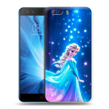 Силиконовый чехол на ZTE Nubia Z17 MiniS с принтом Холодное сердце Frozen Силиконовый чехол на ZTE Nubia Z17 MiniS с принтом Холодное сердце Frozen