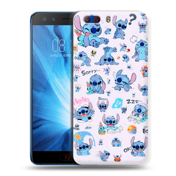 Силиконовый чехол на ZTE Nubia Z17 MiniS с принтом Лило и Стич Силиконовый чехол на ZTE Nubia Z17 MiniS с принтом Лило и Стич