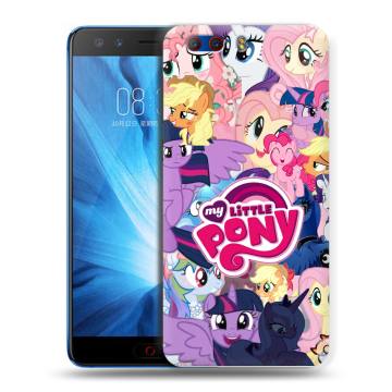 Силиконовый чехол на ZTE Nubia Z17 MiniS с принтом My little pony Дружба чудо